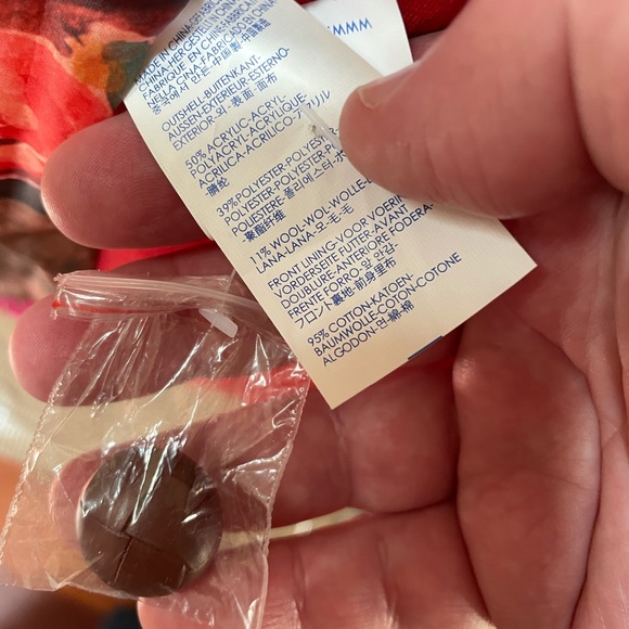 Claudette woolen coat with sleeping beauty lining - Picture 4 of 14